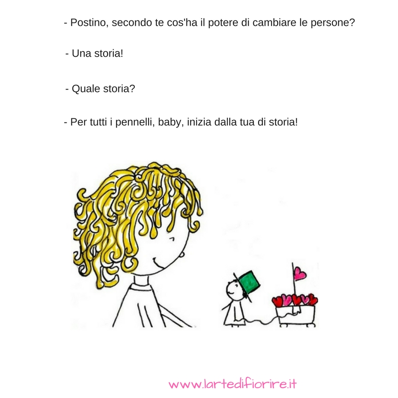 L’Arte di Fiorire ed il potere di una storia